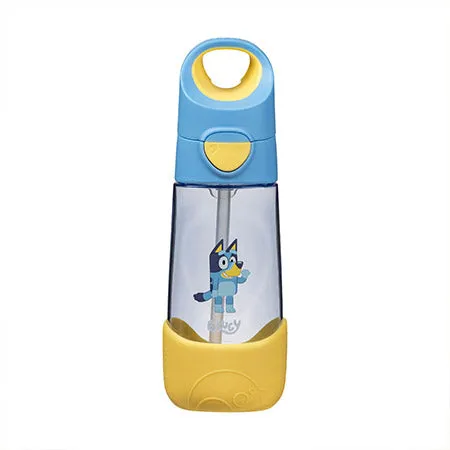 b.box Drink Bottle w/ Straw Lid - Bluey (450ml)