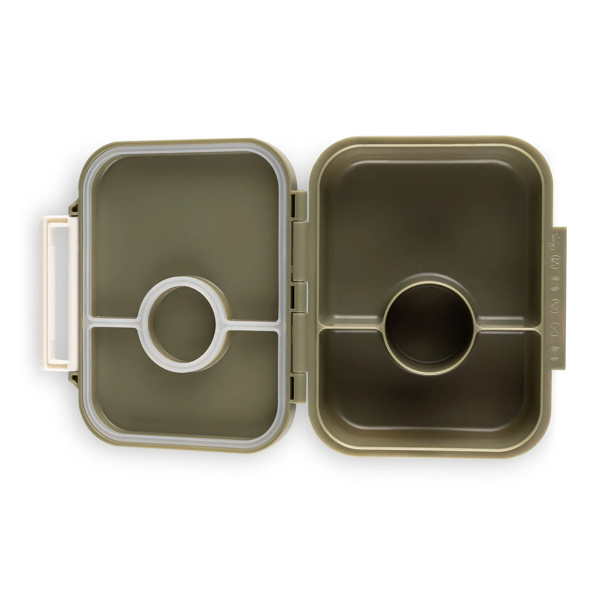 Citron Absolut Tritan Snackbox - Olive Green