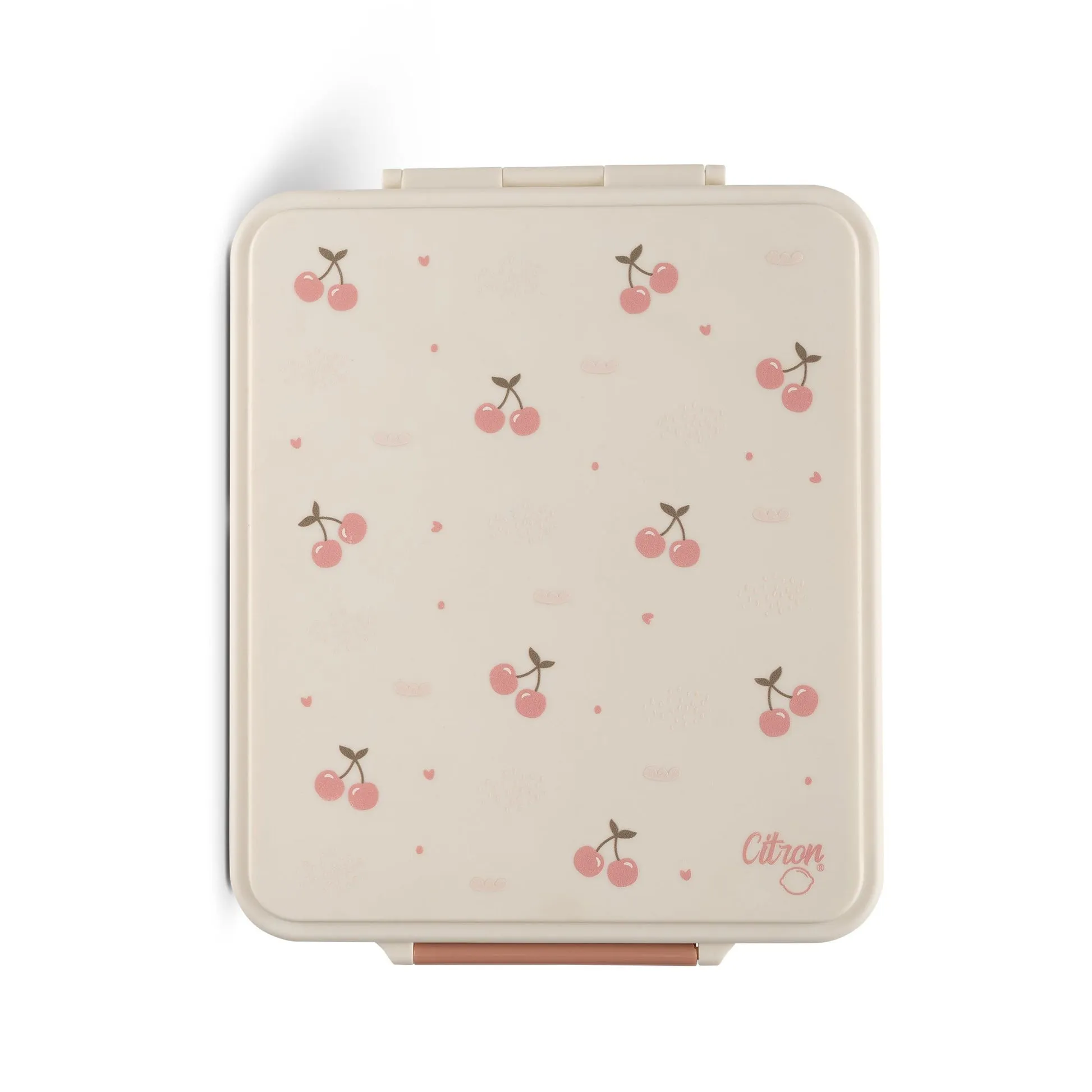 Citron Grand Lunchbox with Insulated Food Jar and Saucer - Cherry
