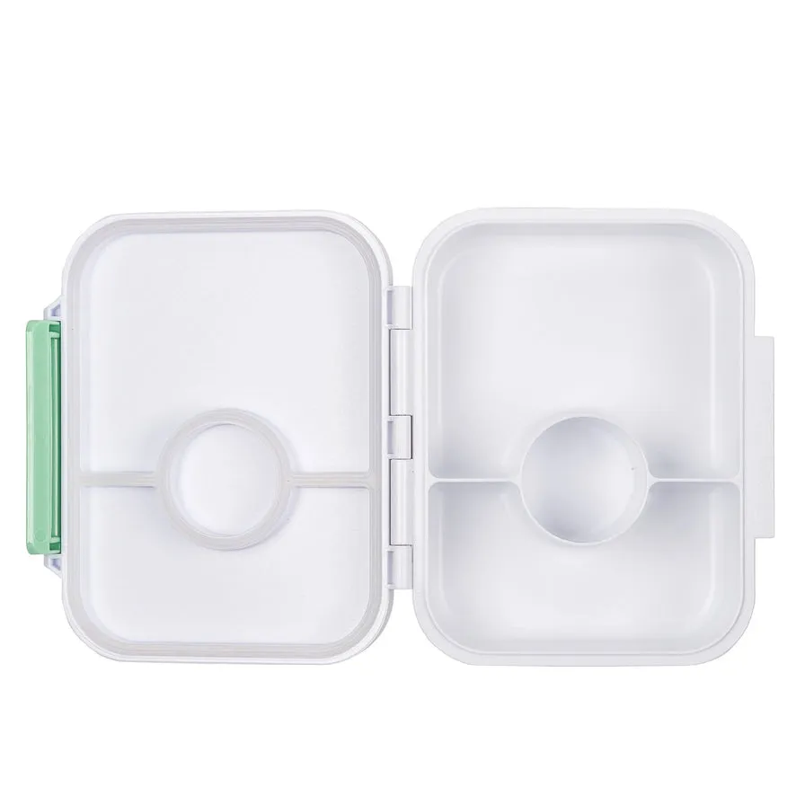Citron Tritan Snack Box - Dino - White