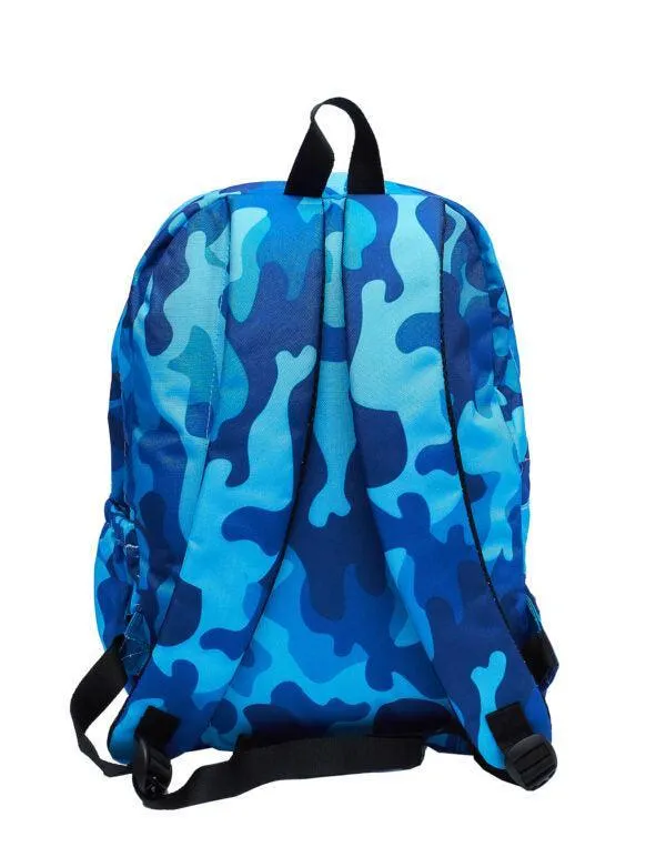 CUBS CAMO BLUE BIG AND BASIC BACKPACK