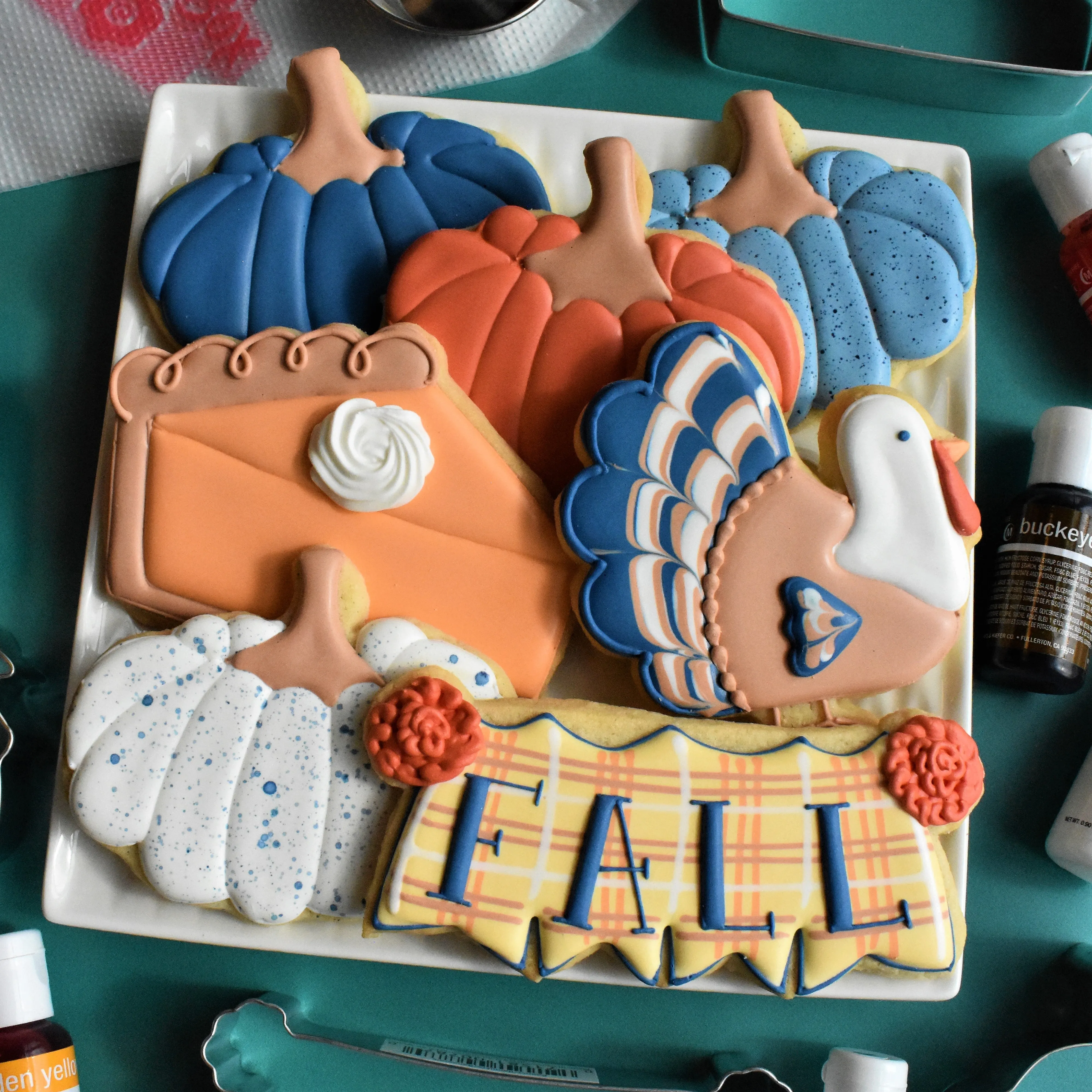 Fall/Thanksgiving Online Decorating Class Recording with Optional Kit