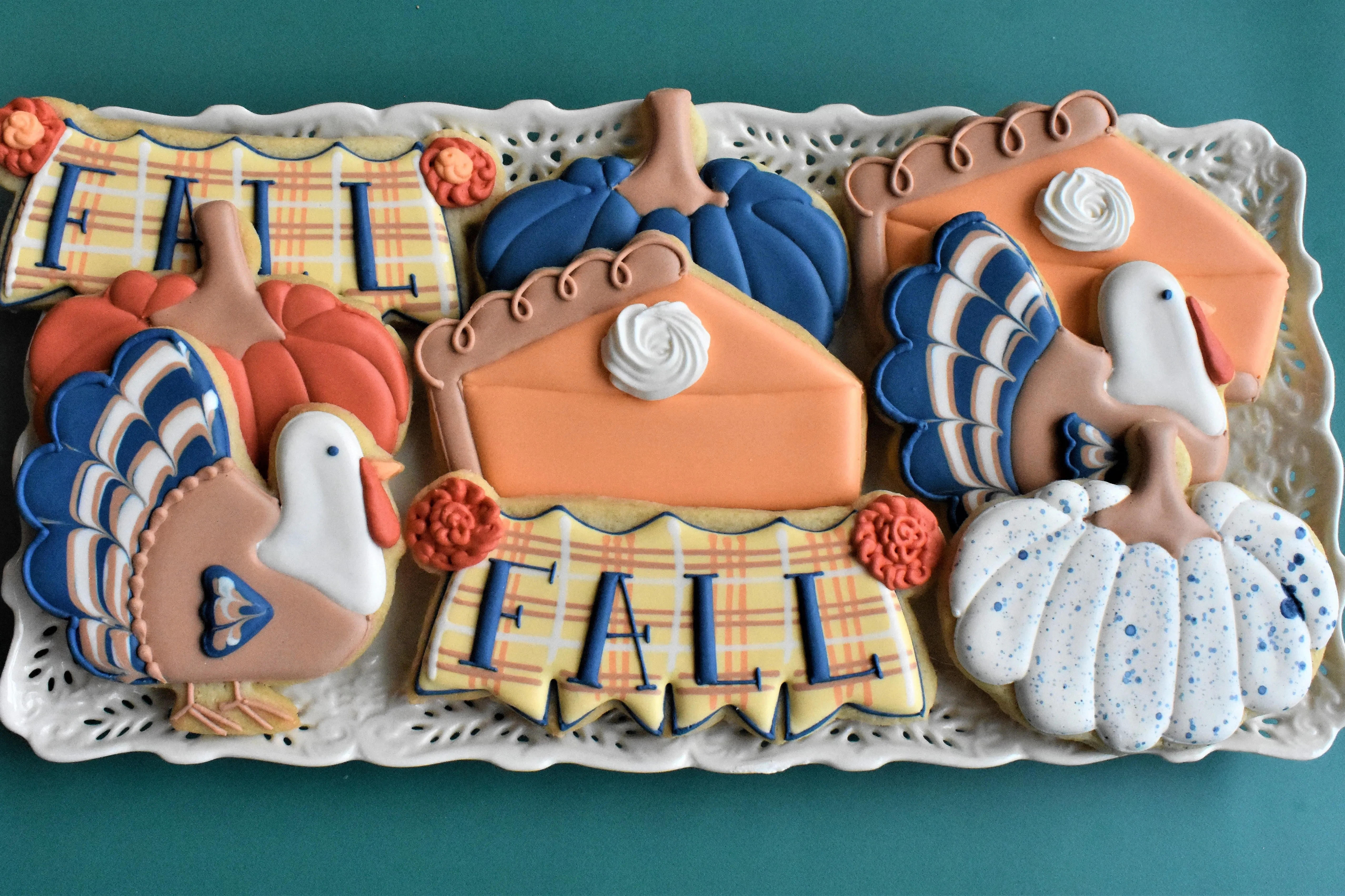 Fall/Thanksgiving Online Decorating Class Recording with Optional Kit
