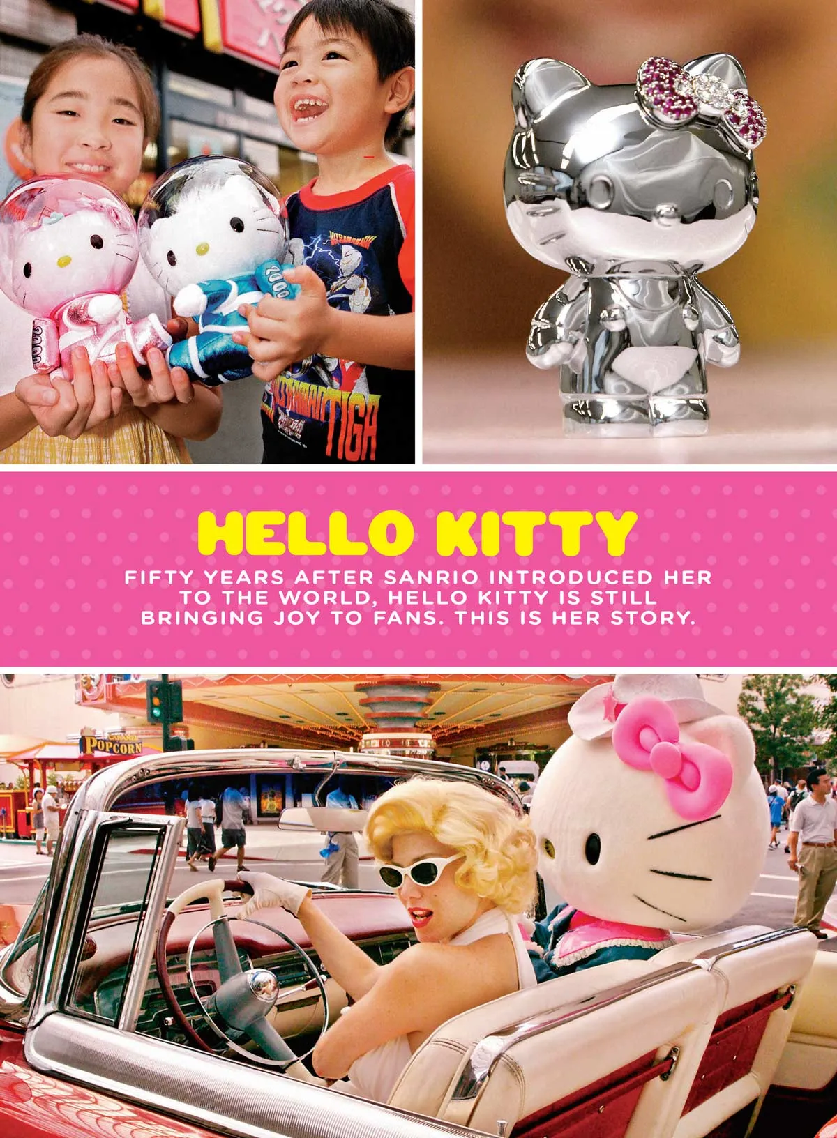 Hello Kitty - Ultimate Fan Guide: Designer Yuko Shimizu, Facts & Figures, Coming To America, 1990s Revival, Merchandise, Celebrity Superfans, Pop Culture, Why We Love Her, Quiz & Free Giant Poster!