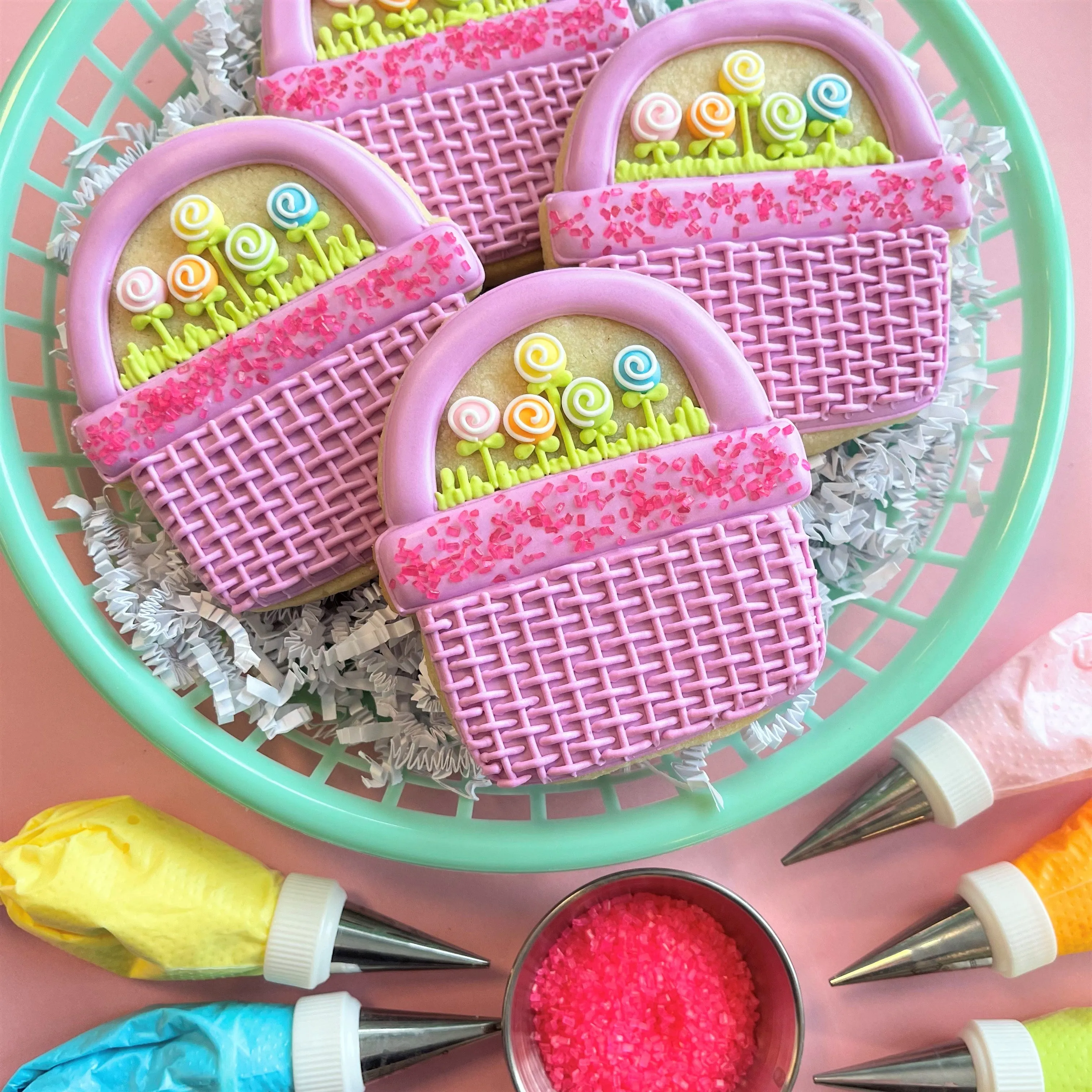 HOP Easter Cookie Decorating Class RECORDING with Optional Kit