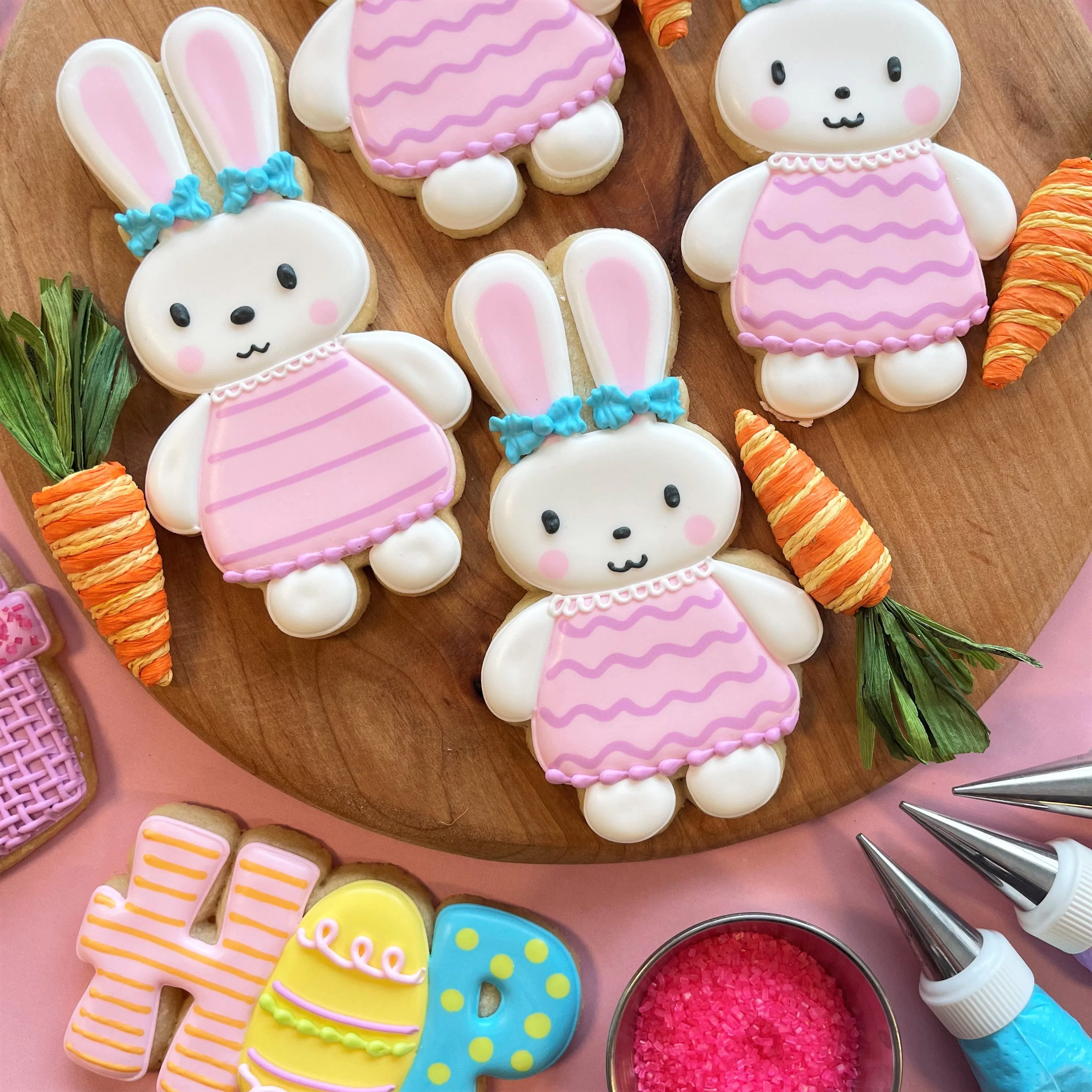 HOP Easter Cookie Decorating Class RECORDING with Optional Kit