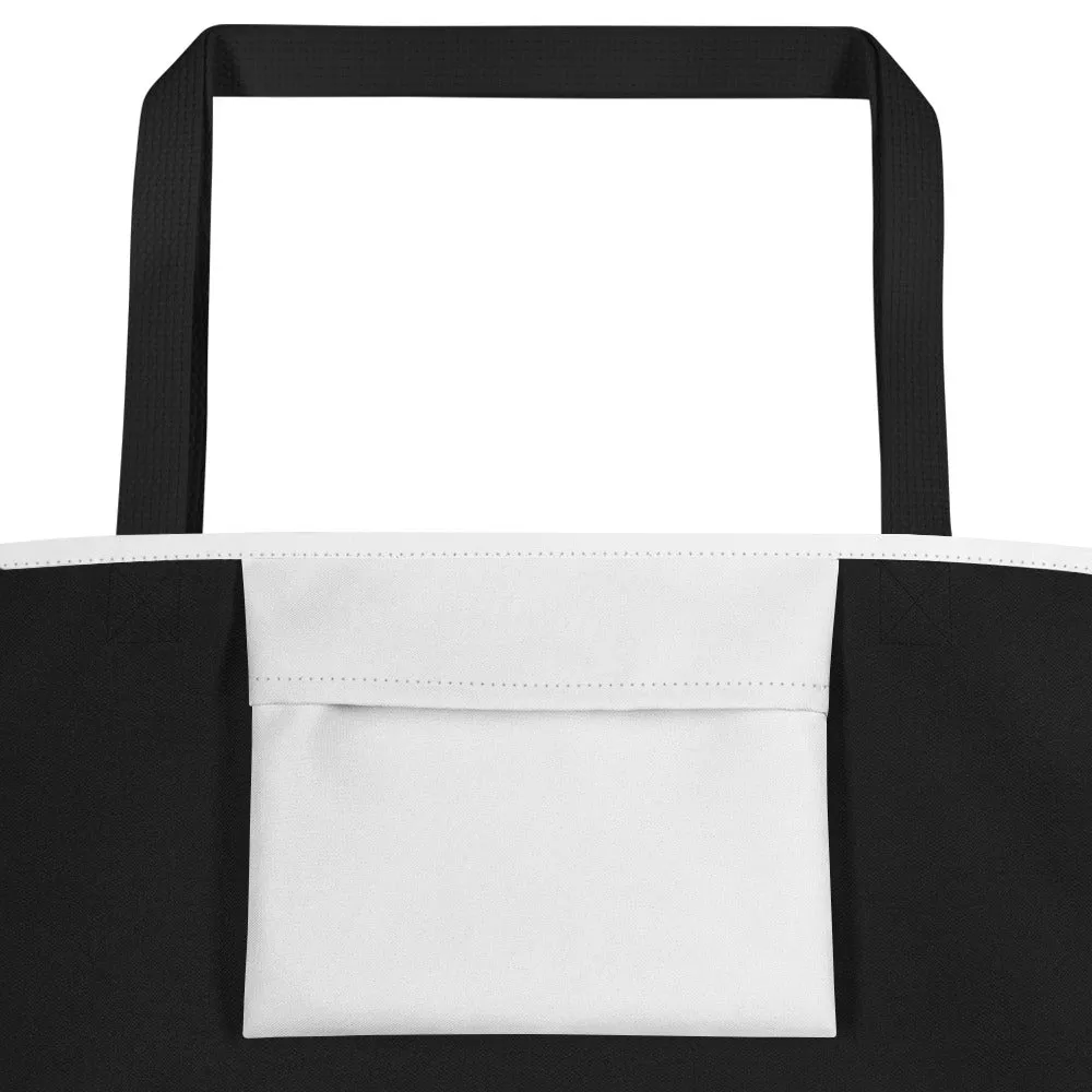 Hustle is Free, Dreams Sold Separately All-Over Print Large Tote Bag