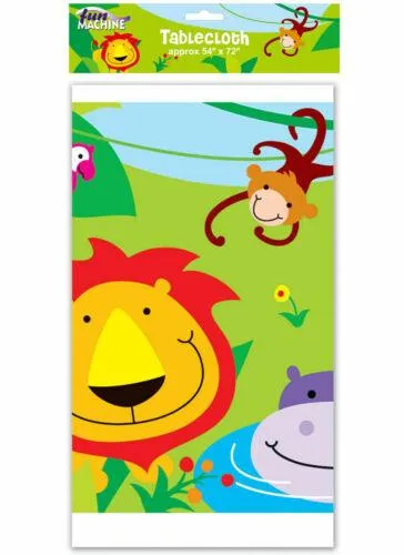 Jungle Party Animal Lion Birthday Party Pack Jungle Table Ware decoration