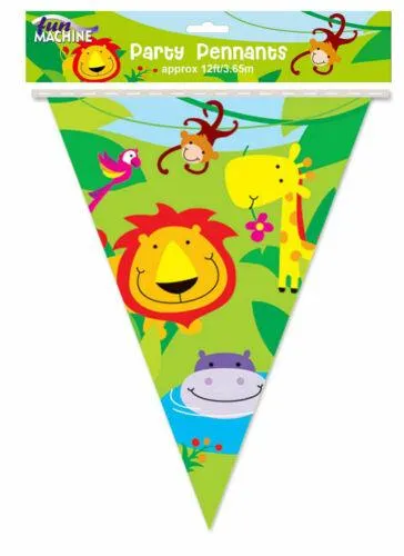 Jungle Party Animal Lion Birthday Party Pack Jungle Table Ware decoration