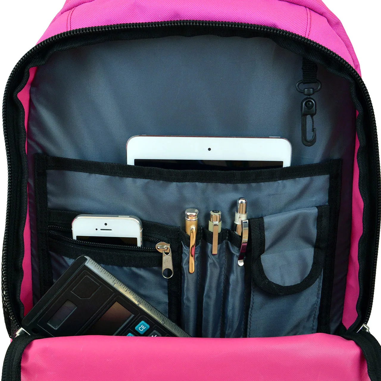 Kansas City Chiefs Premium Wheeled Backpack in Pink