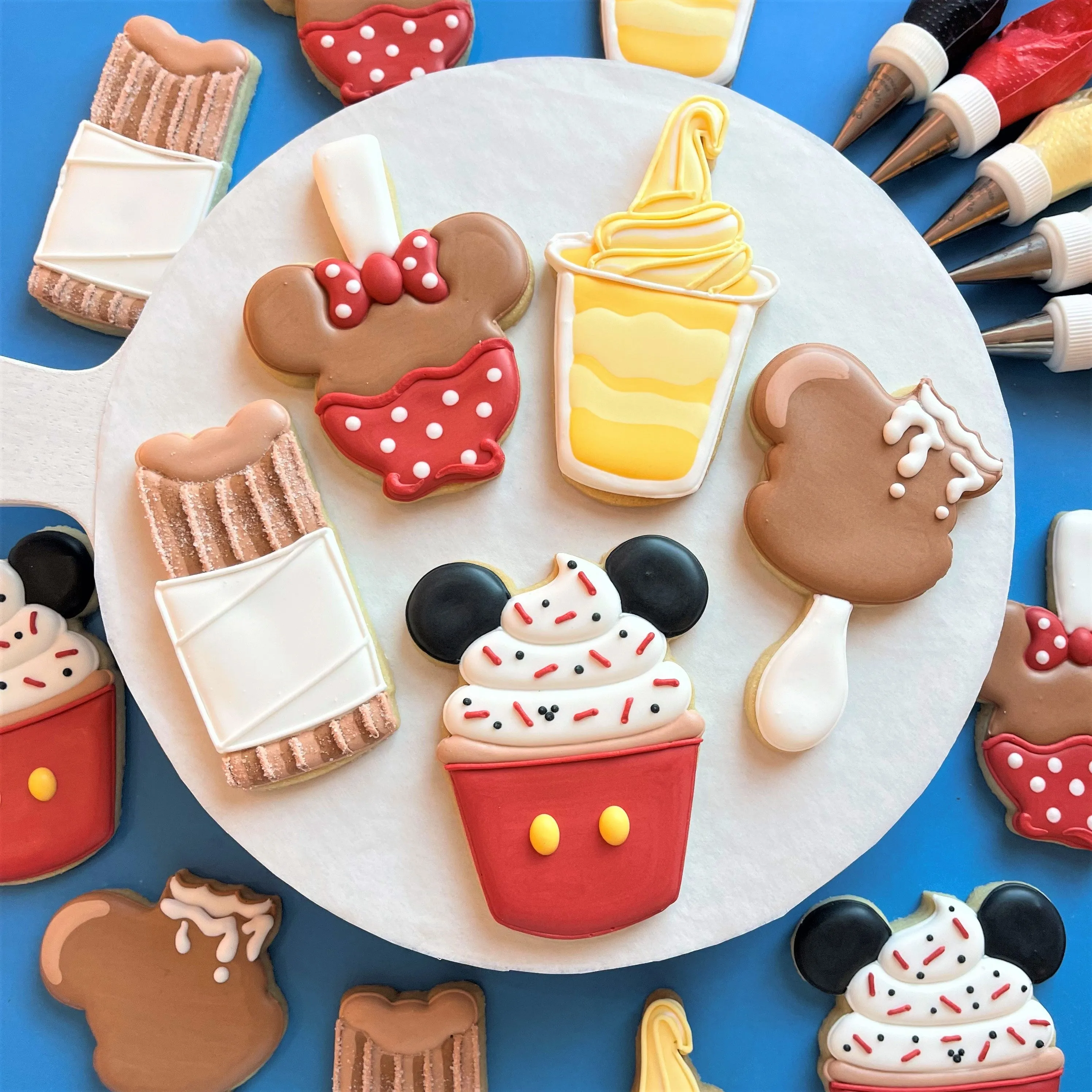Mouse Snacks Online Cookie Decorating Class RECORDING with Optional Kit