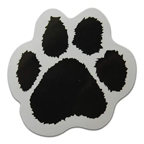 Novel Merk Animal Paw Print Small Refrigerator Magnets Set for Kids Party Favors & School Carnival Prizes Miniature Design (12 Pieces)