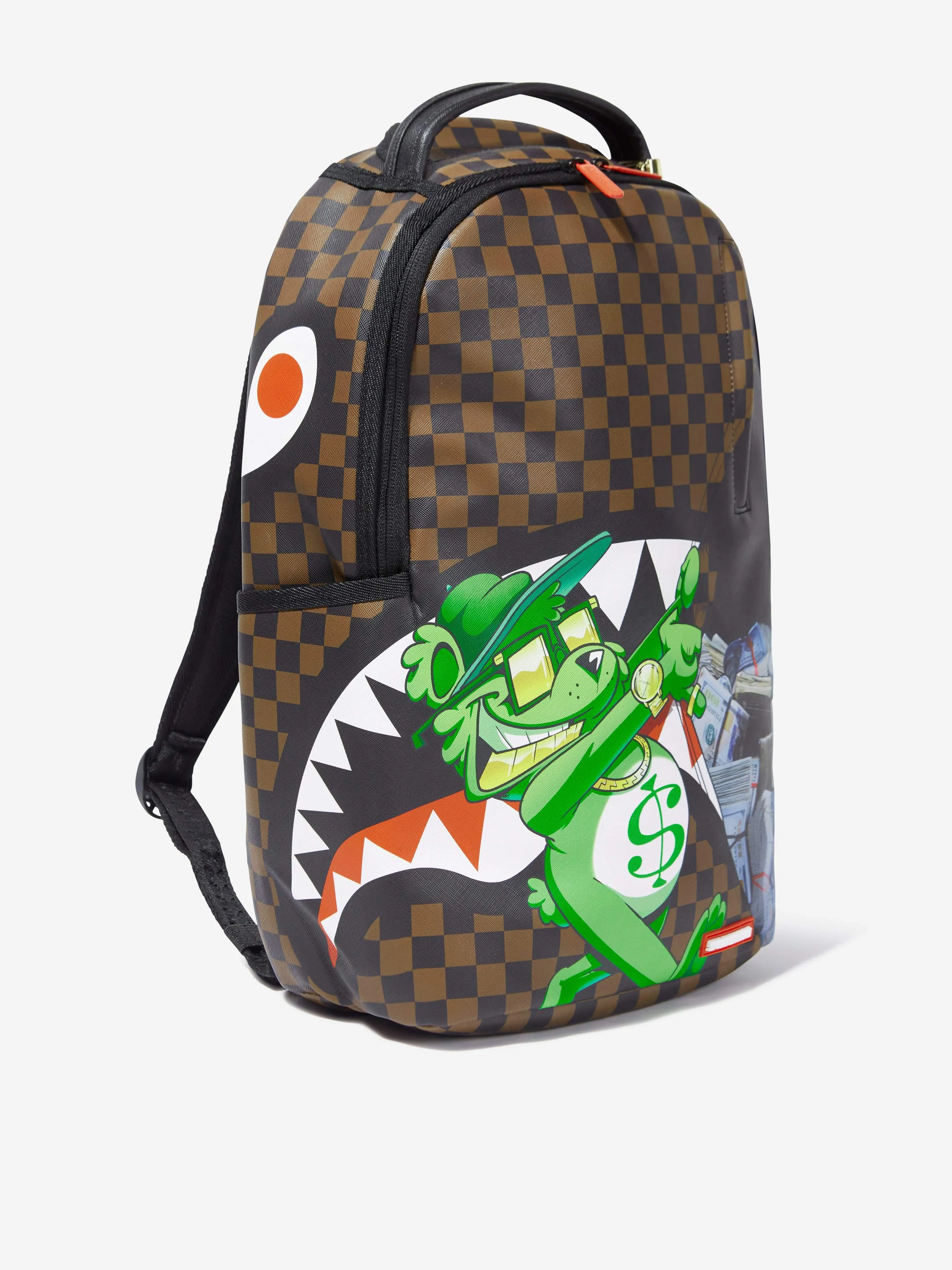 Sprayground Kids Money Bear Reveal Backpack in Brown